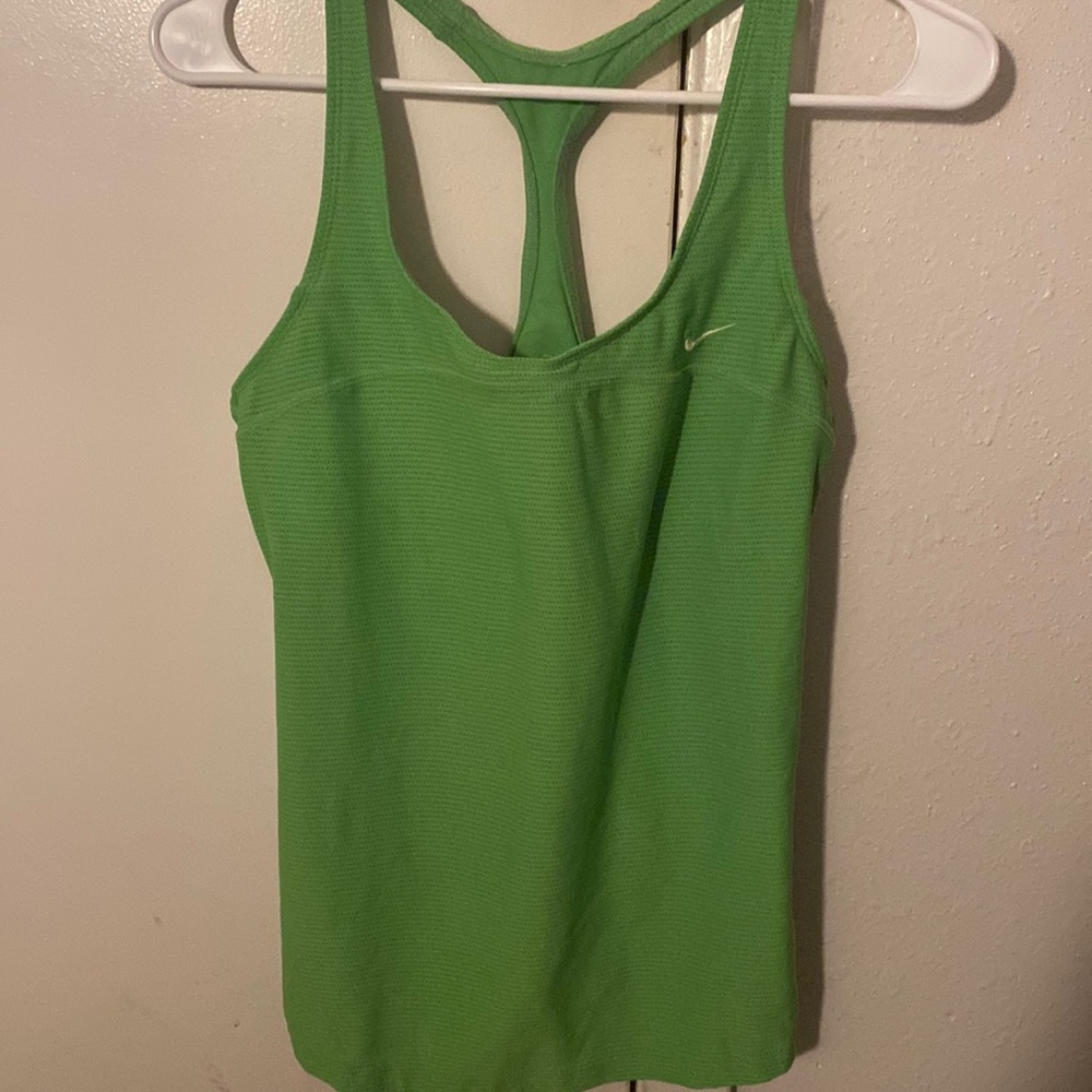 green workout top